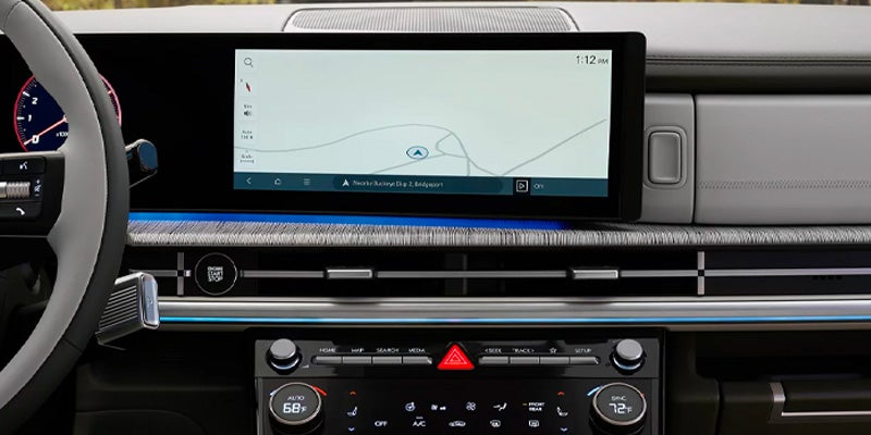 2025 Hyundai Santa Fe dashboard