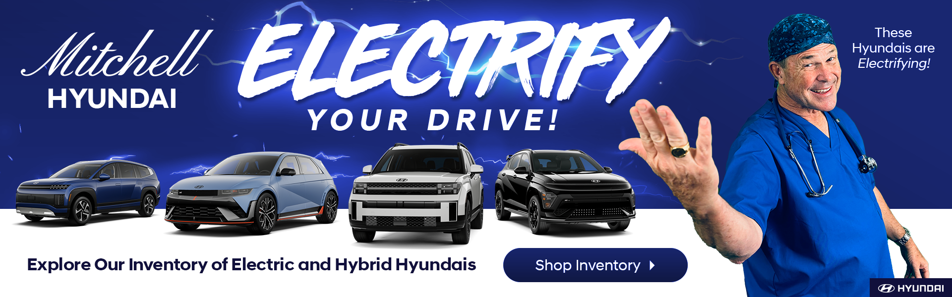 Electric and Hybrid hyundais
