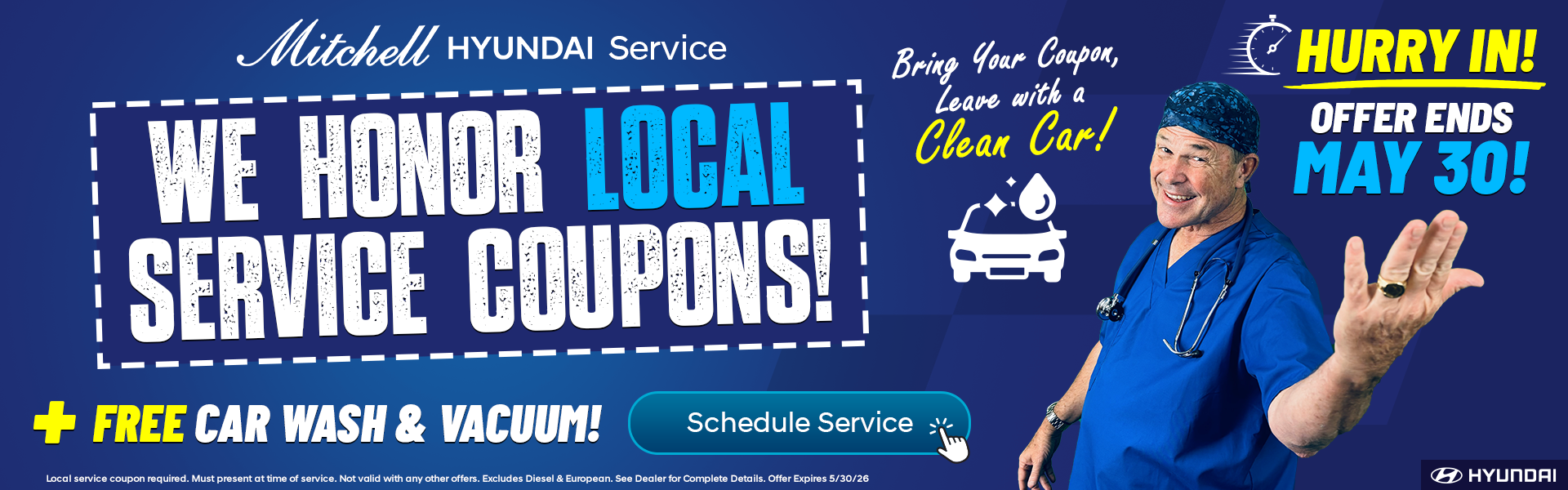 Local service coupon