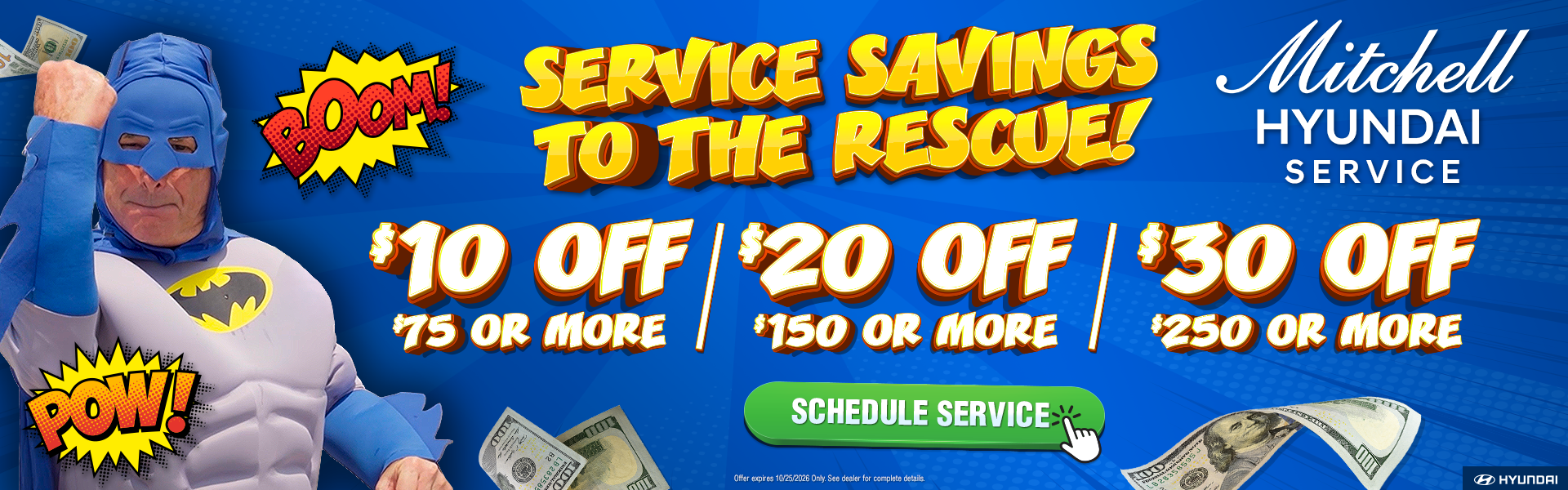 service specials